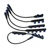 2 Pin 3 4 5 6-Terminal Wire IP67 IP68 Distribution Cord M15 Series Waterproof Connector Power Cable