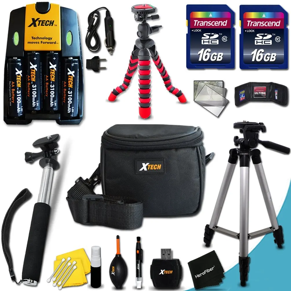 Get Quotations · Mega Pro 19 Piece Accessory Kit for Nikon Coolpix L840,  L830, L820, L810