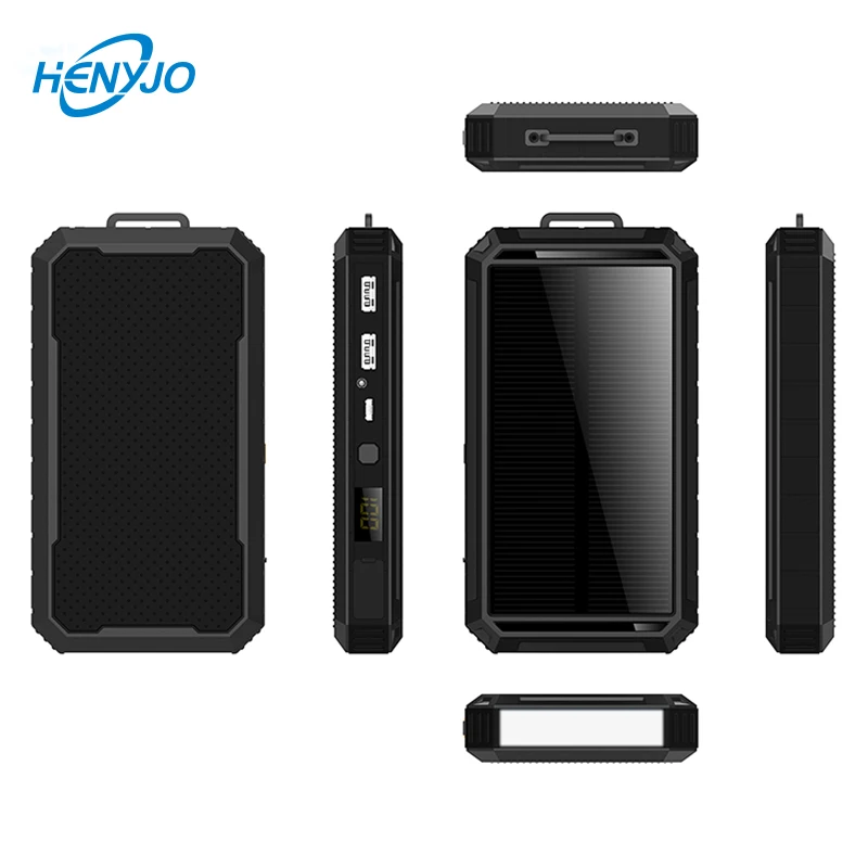 Amazon Top Une Vente De Lumi&egrave;re Solaire Radio Chargeur Mobile 80000 Mah Panneau Solaire Banques D'alimentation Avec Allume-cigare - ANKUX Tech Co., Ltd