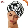 2019 New Luxury Quick-drying Double Layer Nylon Shower Cap for women