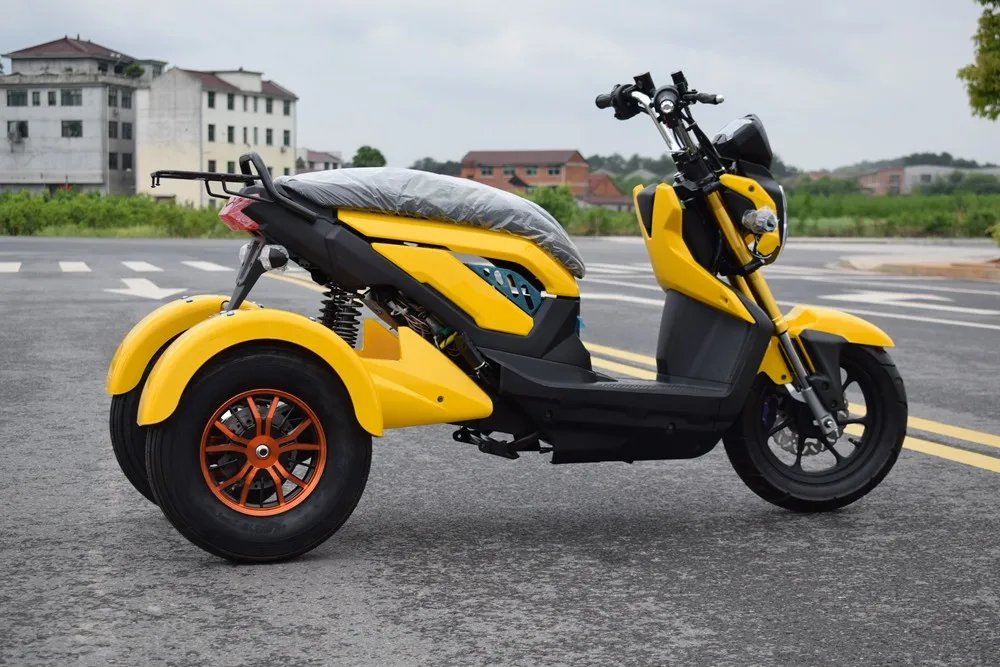 Newest 60v20ah Three Wheels Electric Tricycle With Passenger Seat - Buy ...