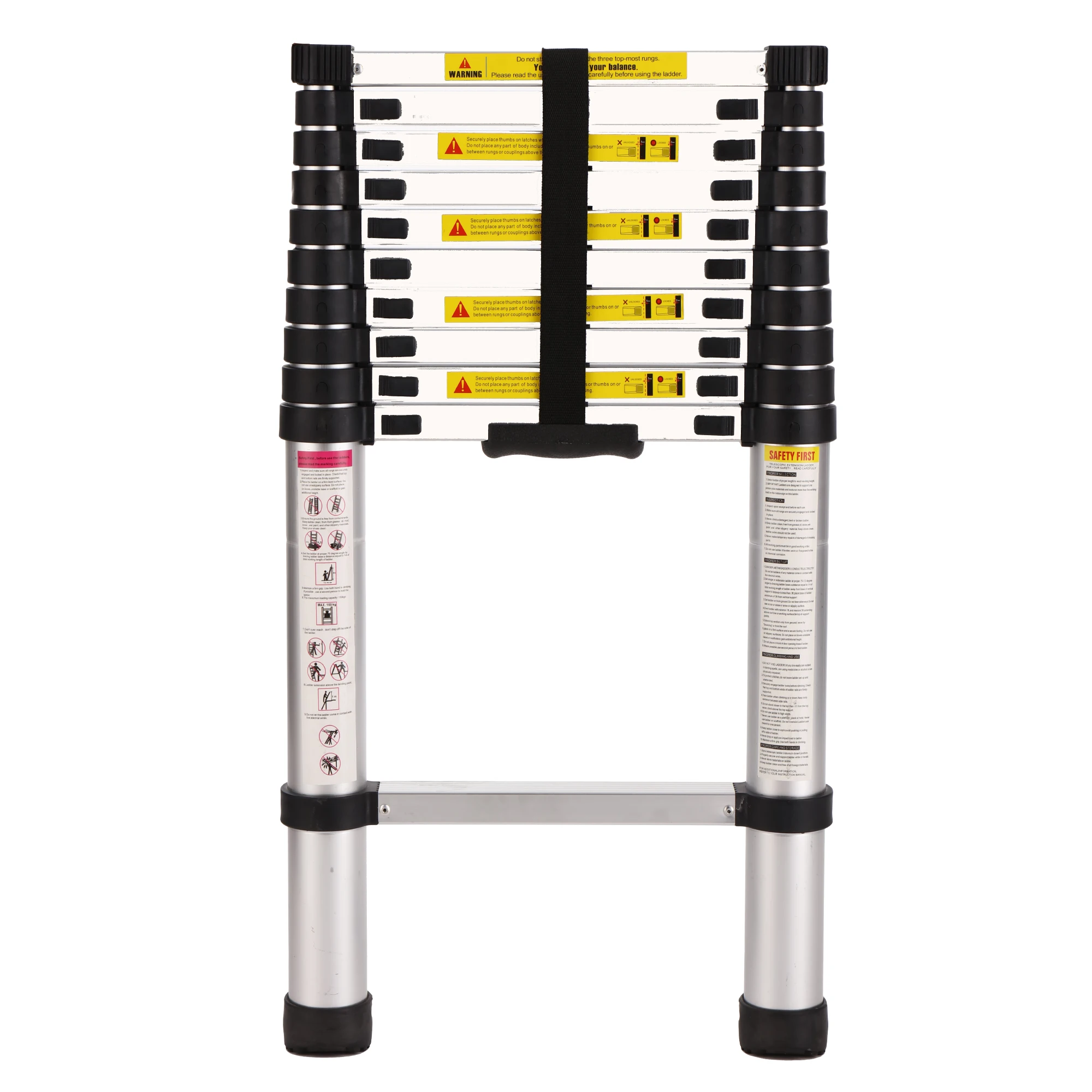 3.2m(12.5ft) Aluminum Telescopic Rubber Feet For Ladders With Color