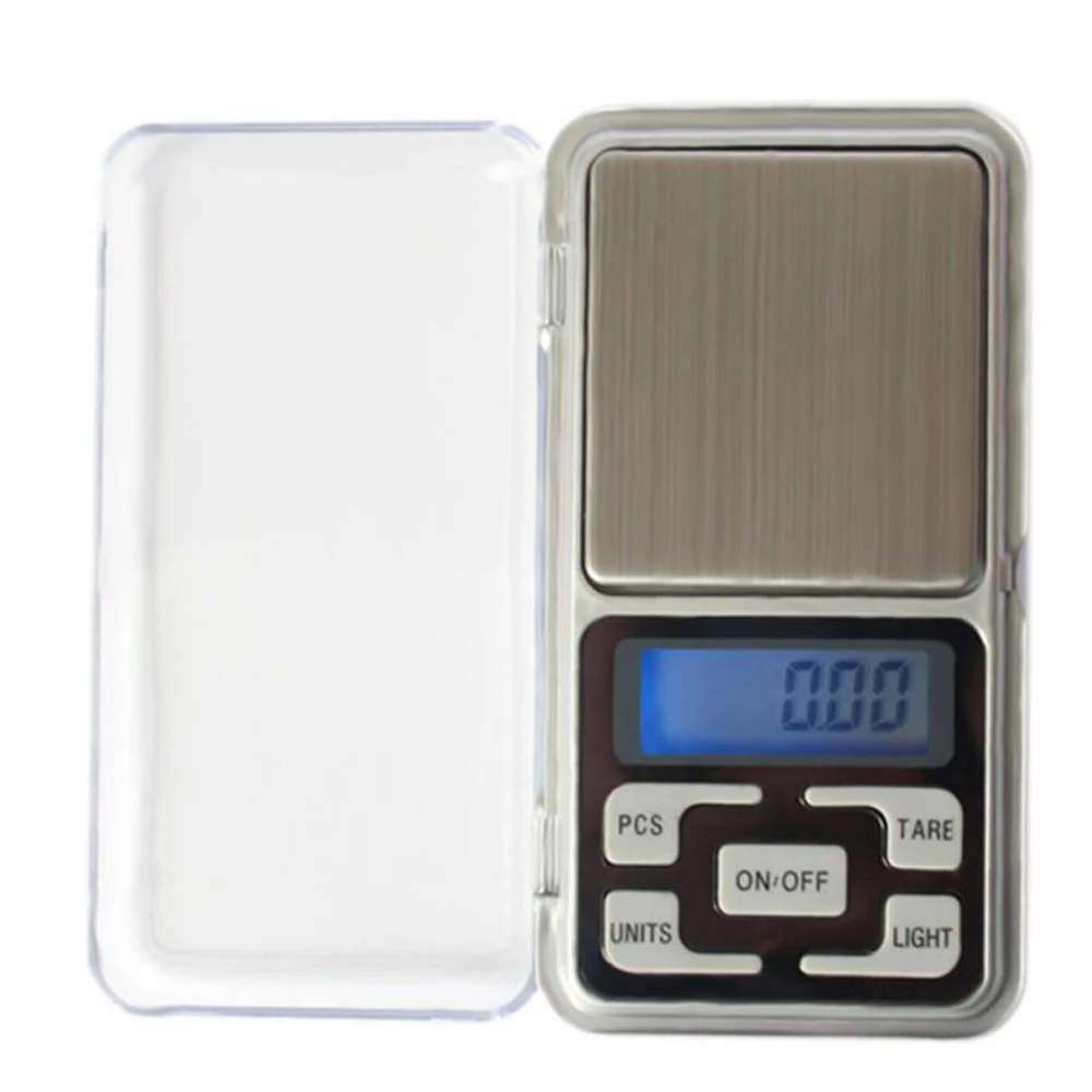 0.1g-500g Digital Pocket Weighing Mini Scales Gold Kitchen Jewellery Scale Herbs