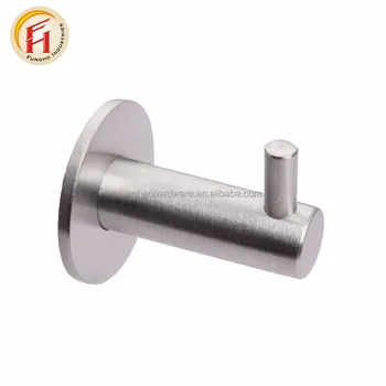 Best Selling Bathroom Round Bar Strong Robe Wall Mounted Stainless