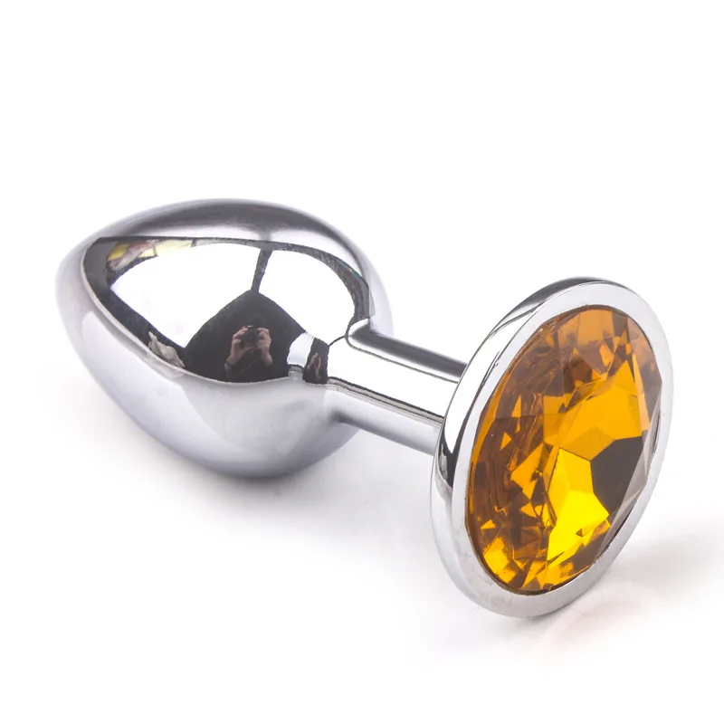 网上直销定制成人性玩具宝石屁股肛门插头 - buy jeweled butt plug