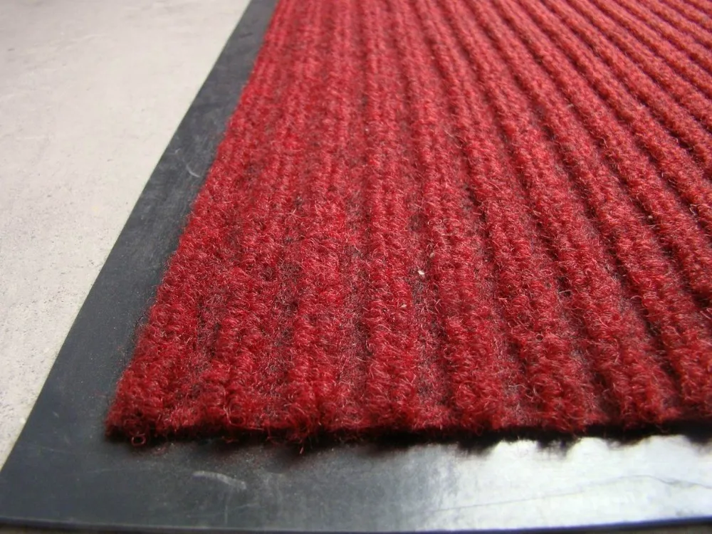 Pvc Backing Rug Classic Long Life Double Ribbed Polyester PVC Backing Carpet Rugs ...