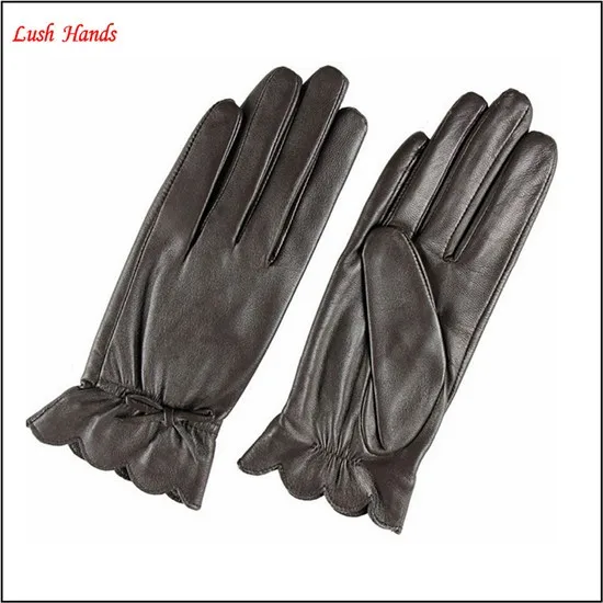 wholesale genuine leather gloves women winter gloves