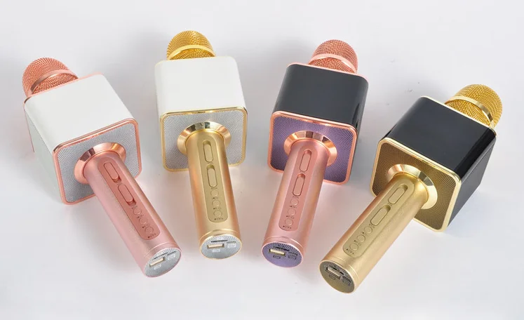 New Christmas gift Mini Magic Wireless Karaoke Player Mic Bluetooth microphone YS-11