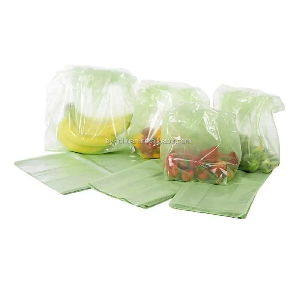 Eco Reusable Green Food Saver Bags Stay Fresh Green Produce Bags Make