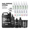 factory wholesale 1KG 5KG gel base coat for nail dipping system for natural nails 15ml/2oz/8oz
