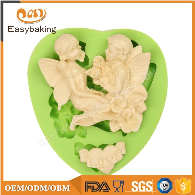 ES-1921 Fondant Mould Silicone Molds for Cake Decorating