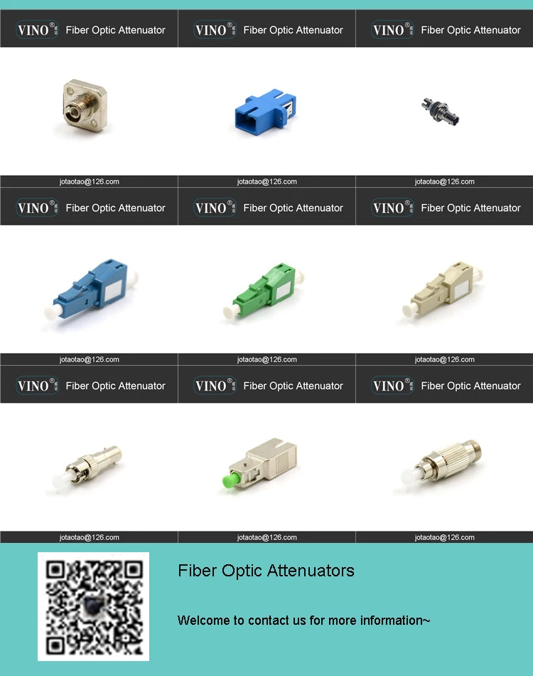 Lc Singlemode 9/125um Male To Female Connector Type Attenuators 1310/1550nm Buy Lc Inline