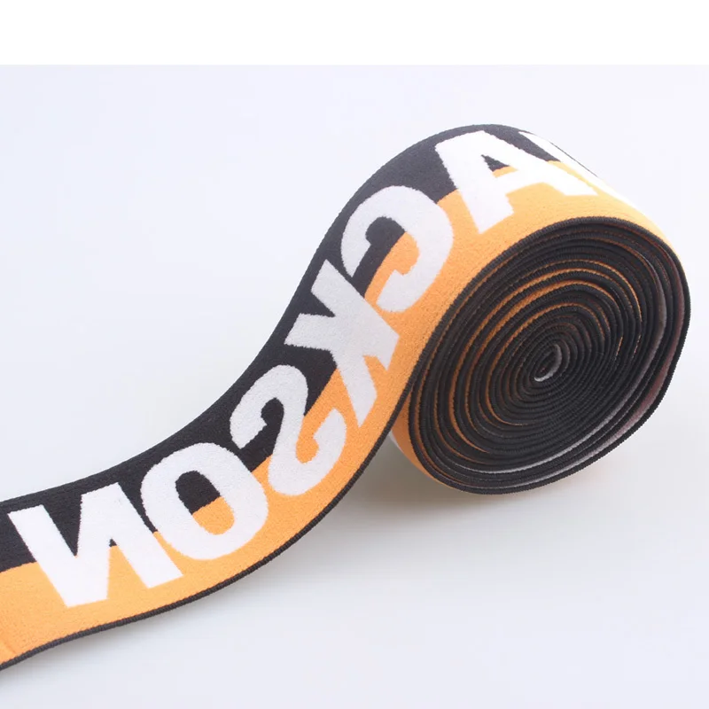 CE approval eco-friendly nylon knitted elastic webbing wholesaler design and sample free