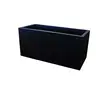 Factory sales light weight high strength top quality large rectangle concrete flower pots
