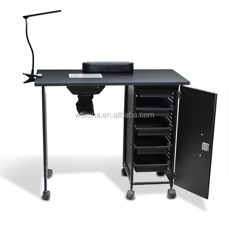 Hot selling professional portable salon design nail table