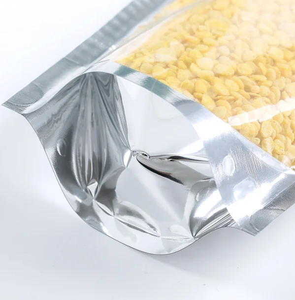 铝箔站起来坚果/三面热封包装袋