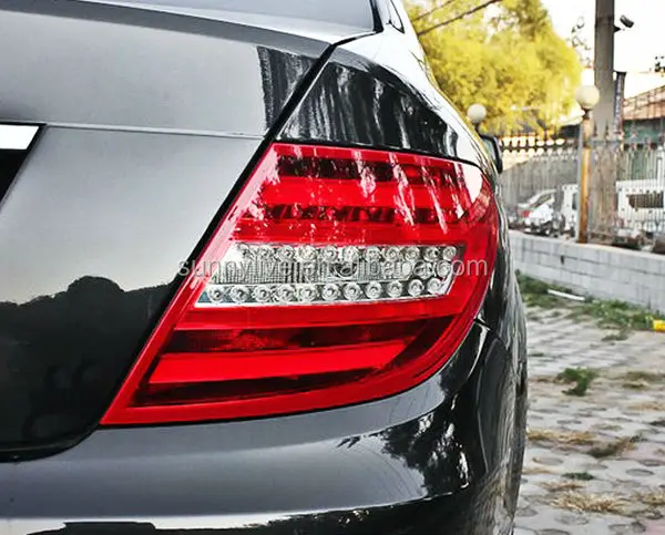 For Mercedes-benz C-class W204 C180 C200 C260 C300 C63 Led Tail Lamp ...