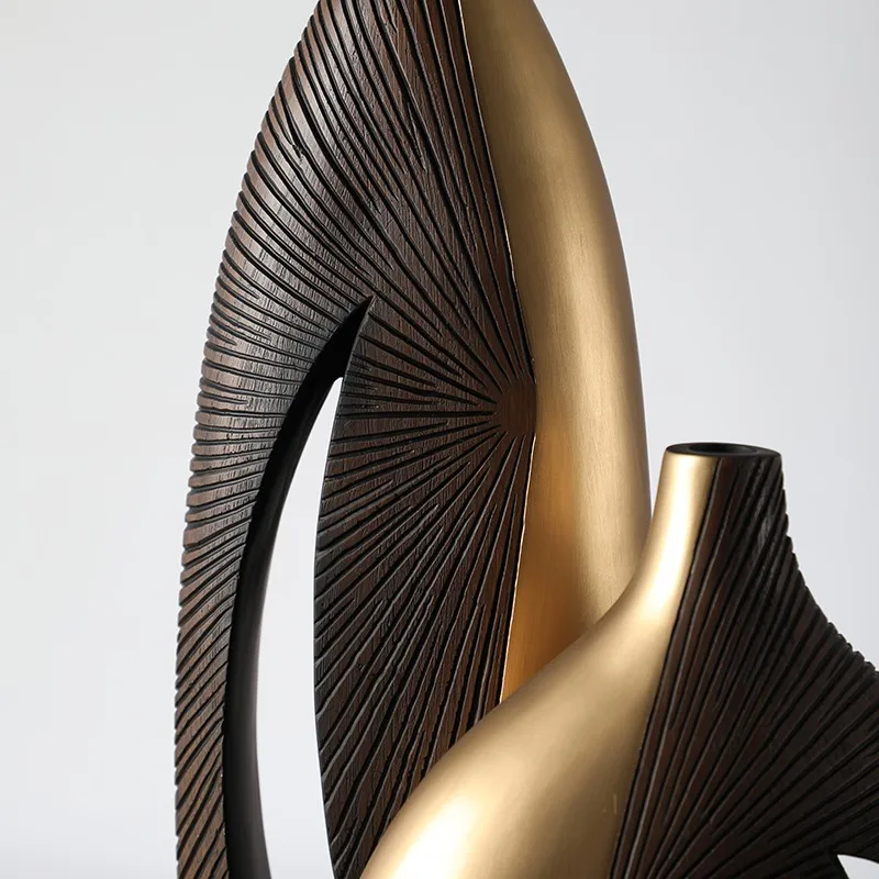 Cheap Wholesale Home Resin Vase Modern Decoration Floor Vase Large