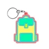 Cheap Keychain High Visibility Reflective PVC Hanger, Reflective PVC Keychain, Reflective PVC Charm