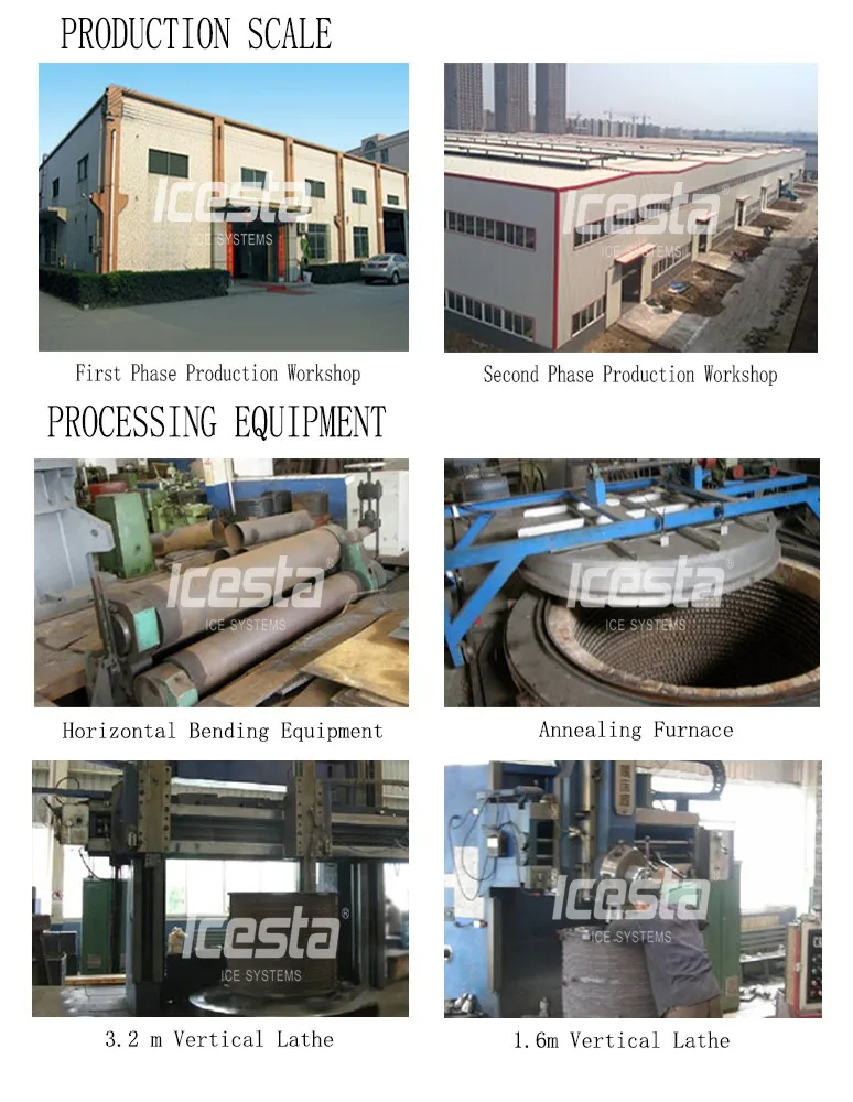Easy Transport water cooling industrial slurry ice factory