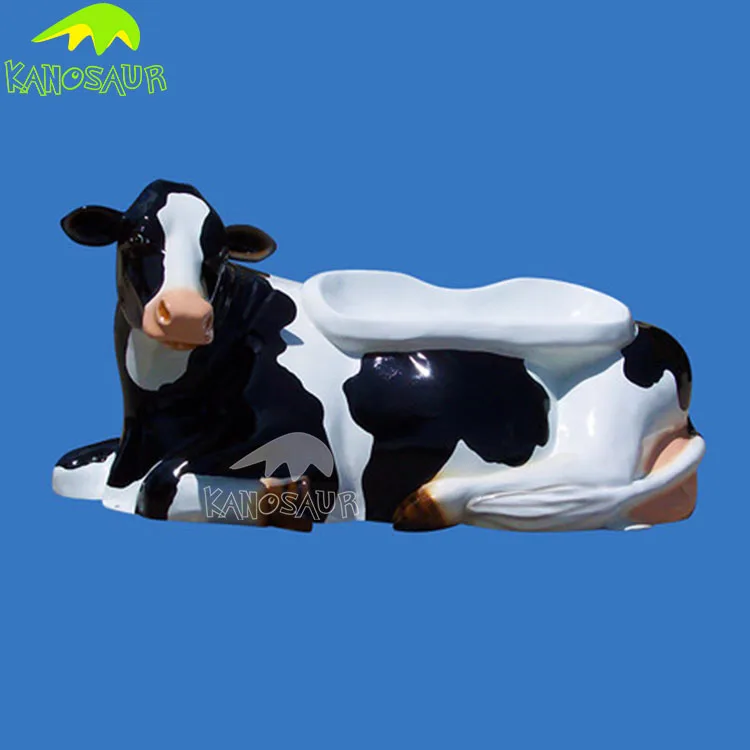 Kanosaur0004 Customized Life Size Cow Bench Statue For Sale Buy Cow