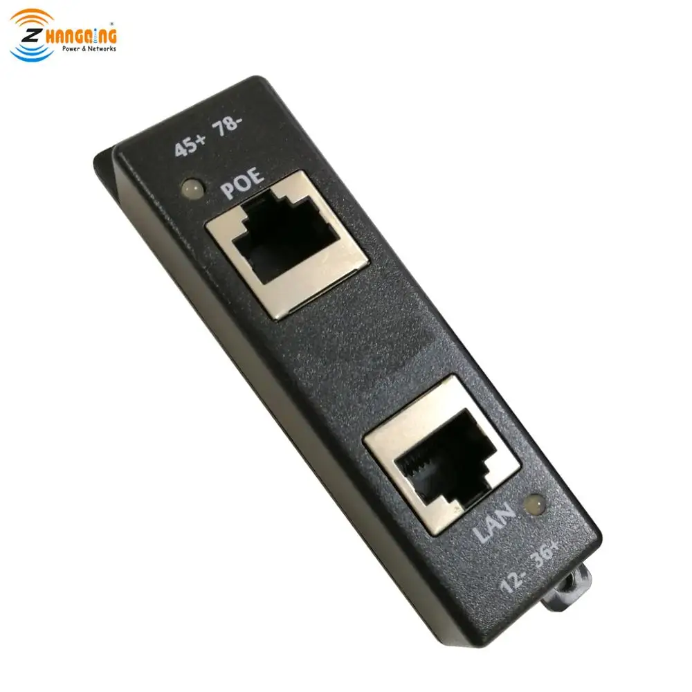 PoE Injector 8 Port Passive POE//POE Wall Mount Metal Case