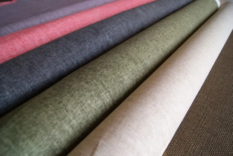 聚酯亚麻织物室内装饰