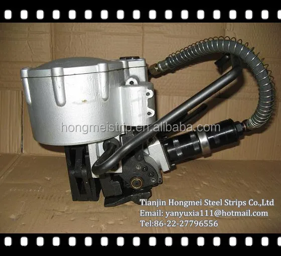 KZ-32 Pneumatic stainless steel pipe bundle steel band metal strapping tool