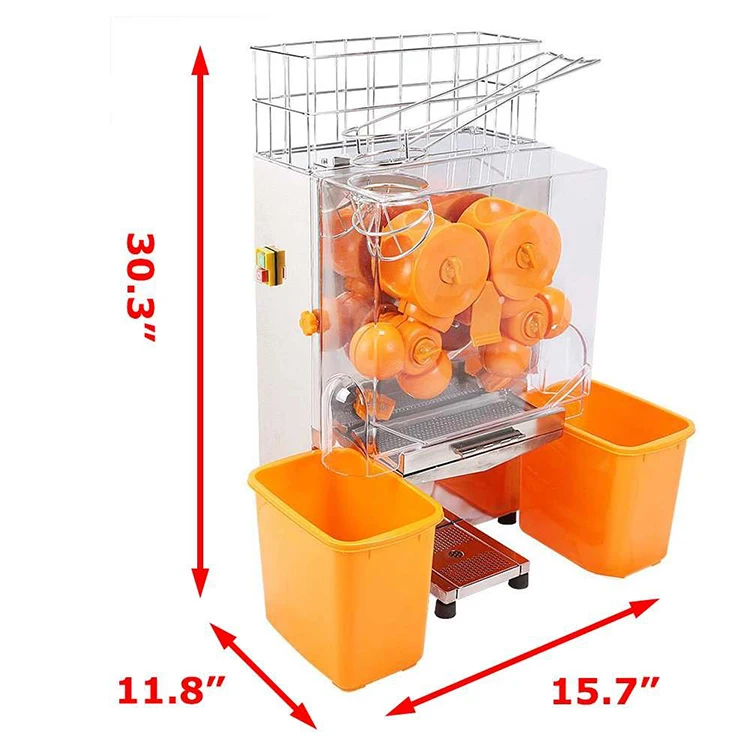 Xc2000e2 Commercial Electric Industrial 120w Orange Juicer Machine