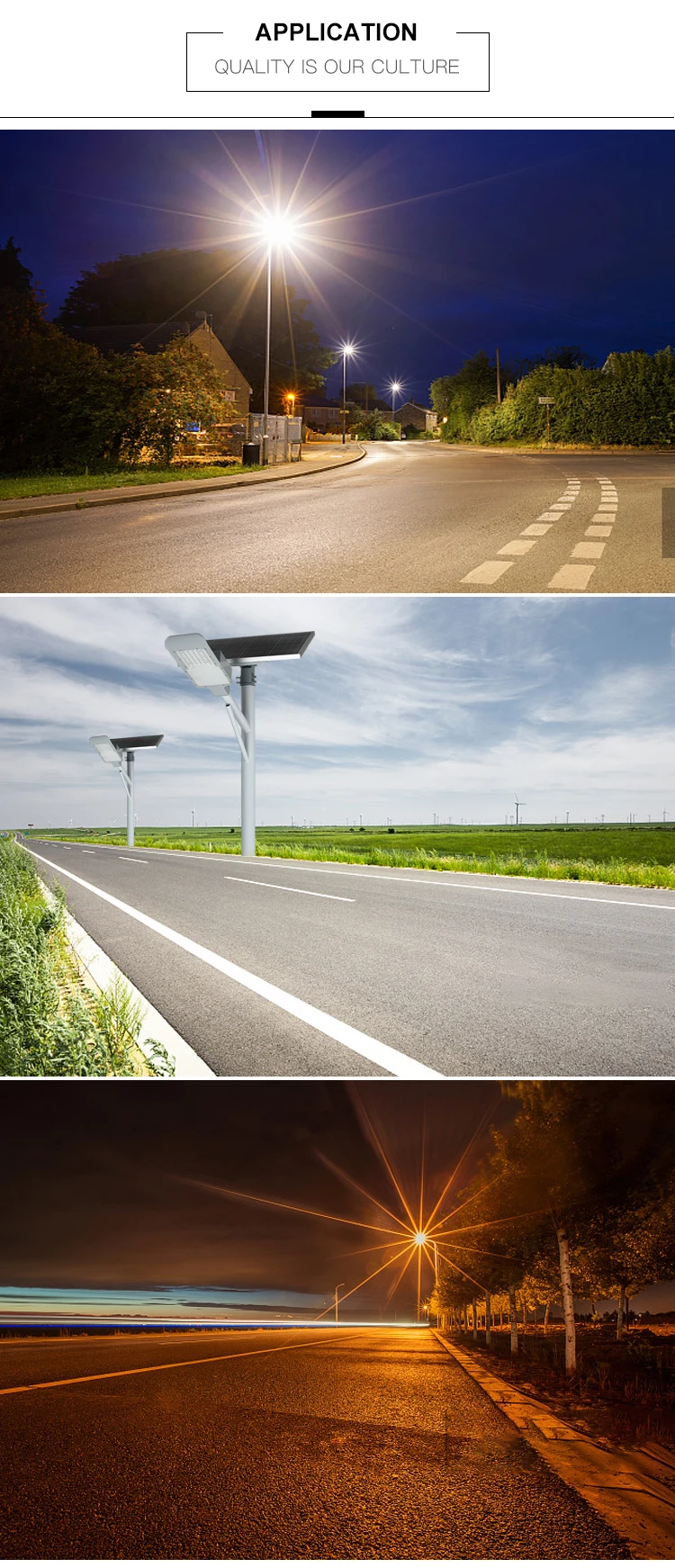 Bridgelux smd waterproof ip65 outdoor 15watt 20watt 30watt integrated solar led streetlight