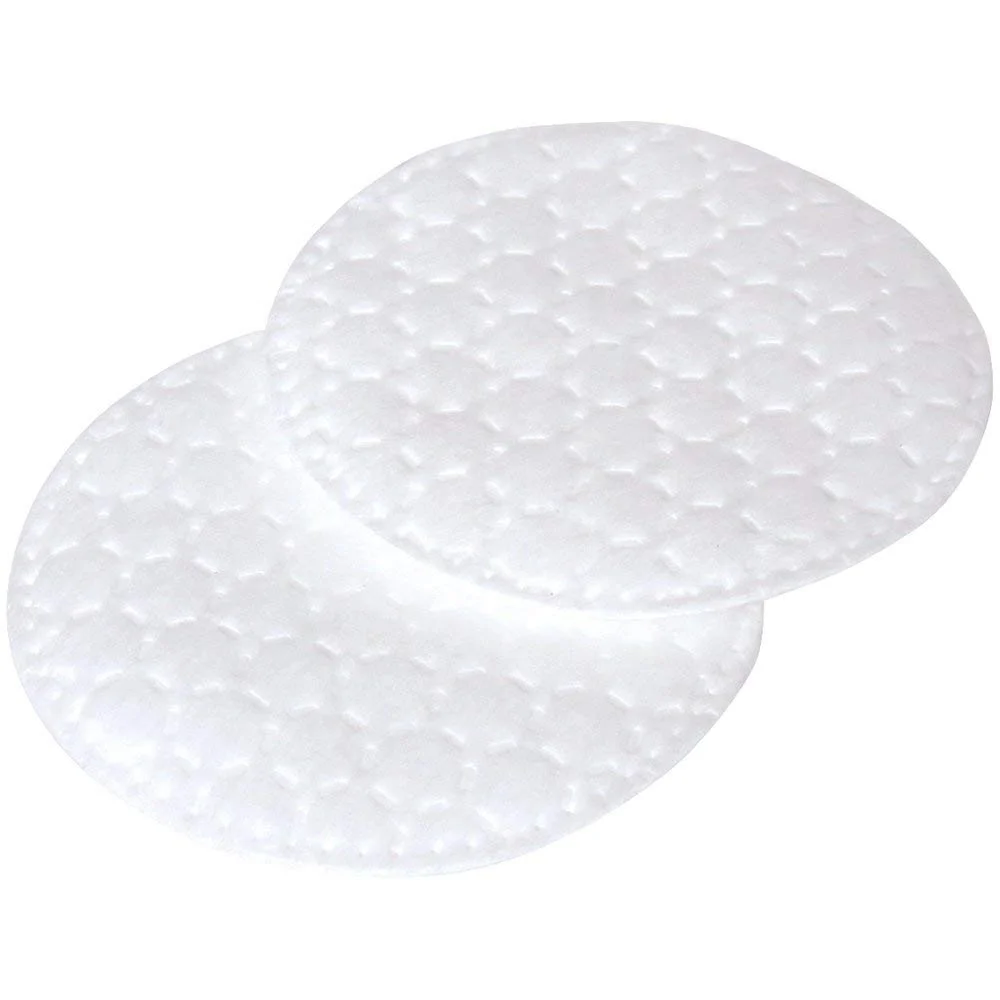 
Women cosmetic remover absorbent exfoliating facial makeup round beauty embossed pressed round cotton pads 