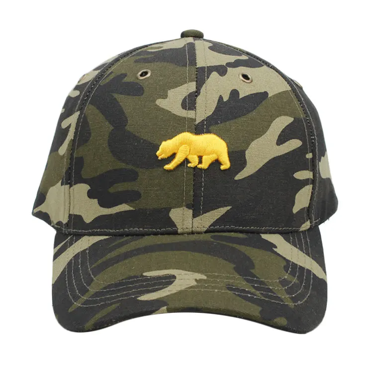 custom camo baseball hats