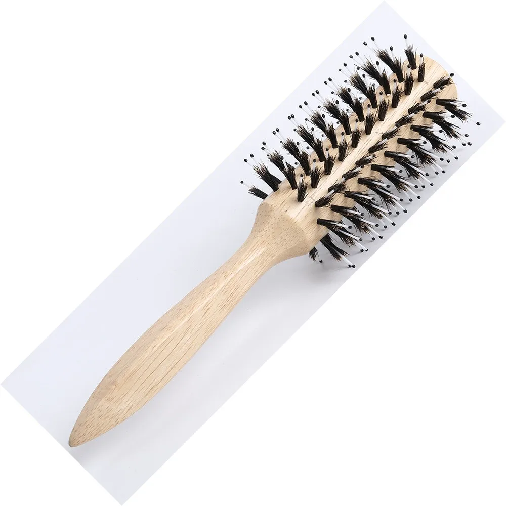 Bristle Hair Brush Wooden Hair Comb Rolling Comb Buy Rolling Comb