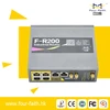 F-R200 Four-Faith industrial GPRS/3G/4G/LTE router m2m scada rs232 network led display multi sim gsm modem