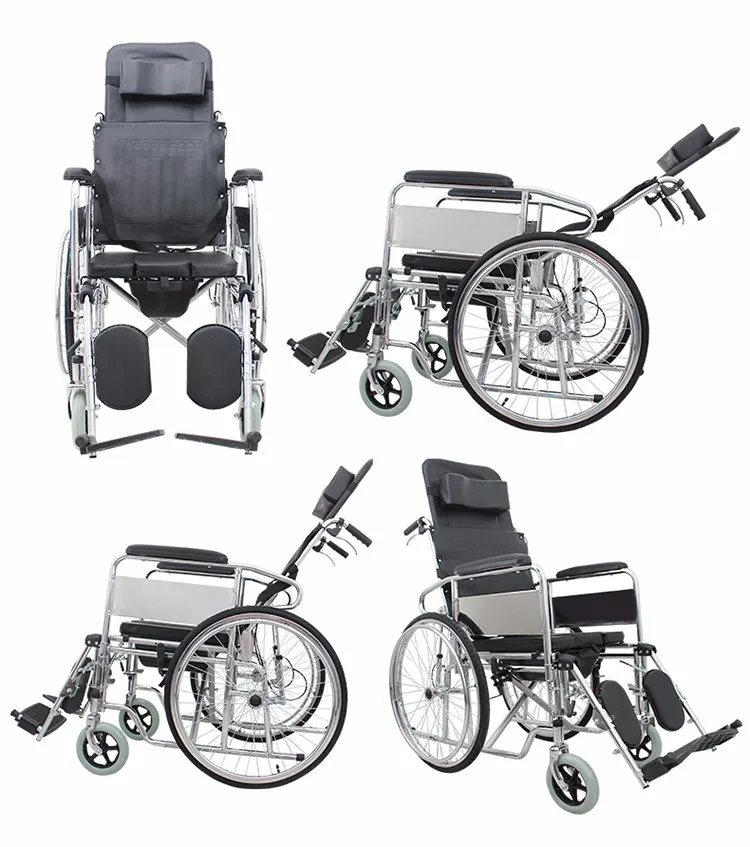 Foldable  reclining manual wheelchair with inflatable wheels(3).jpg
