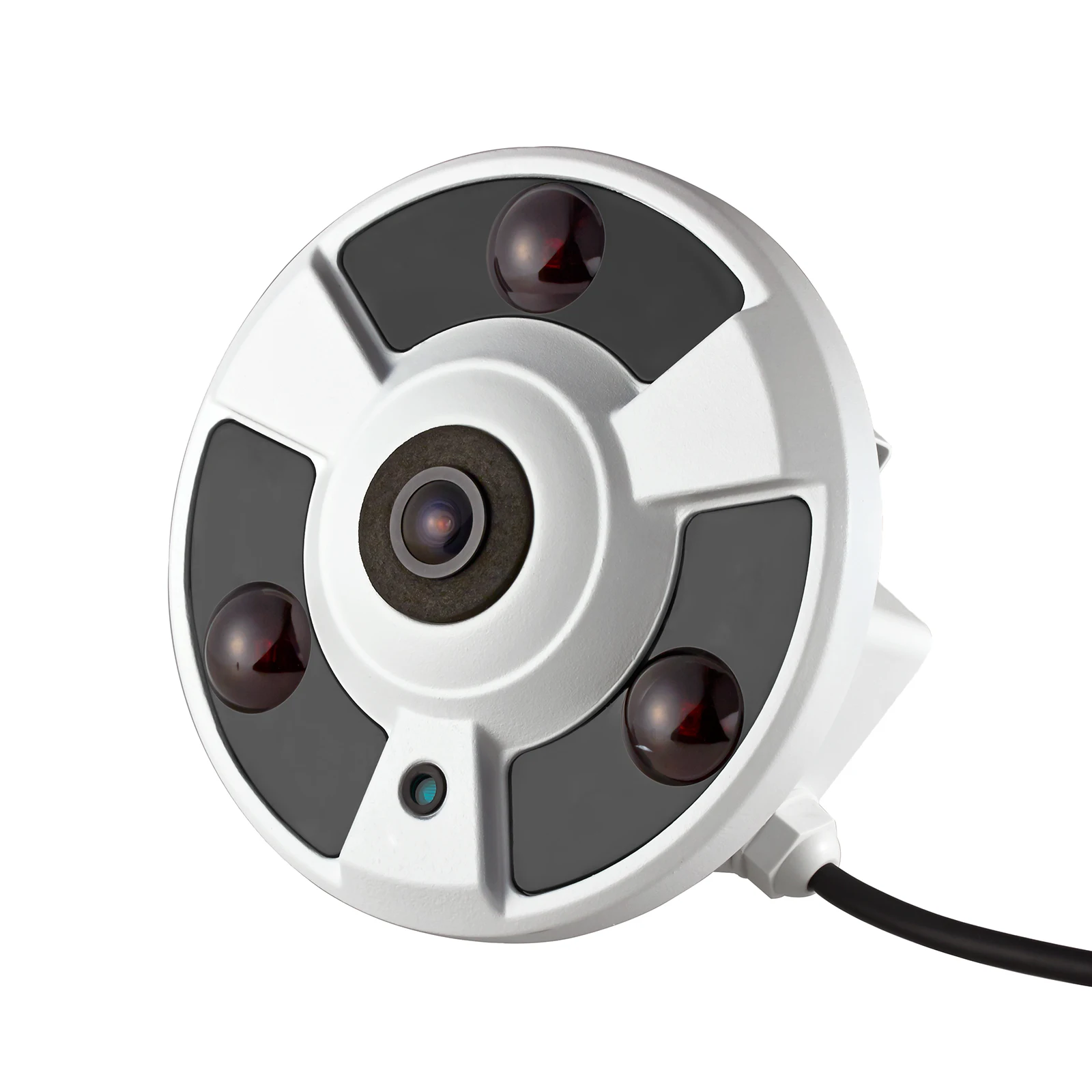 FUERS-1302 Digital CCTV 3 IR LEDs 1000TVL HD 360 Degree Fish Eye Analog Camera Zoom Night vision Metal Probe CC Camera