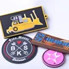 Custom Silicone Transfers Label Patches Iron On Rubber Patch For Garment/hats