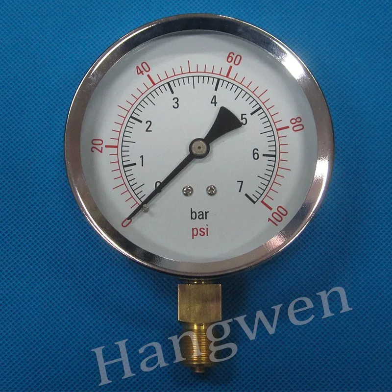 100mm Black Steel Case Dry Pressure Gauge With Blow Out Class 1 Buy
