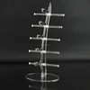 2019 New Arrival 5 Pair Sunglasses Glasses Fashion Acrylic Show Rack Counter Eyeglasses Display Stand Holder Transparent Hot
