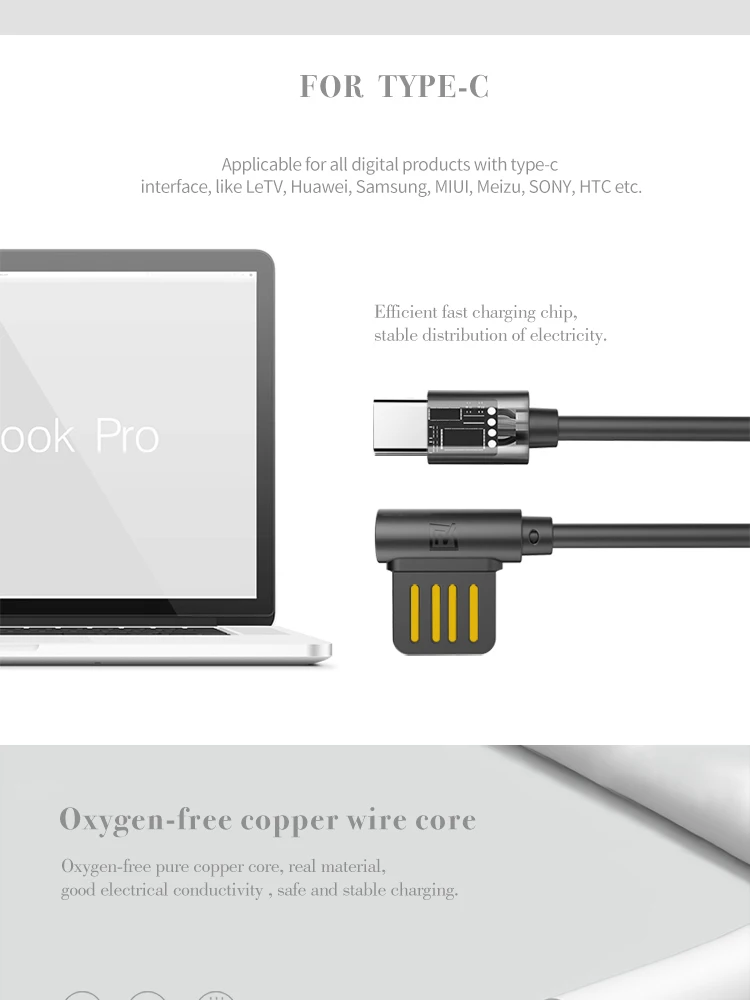 REMAX Rayen Series charging data Type-C USB3.0 Cable