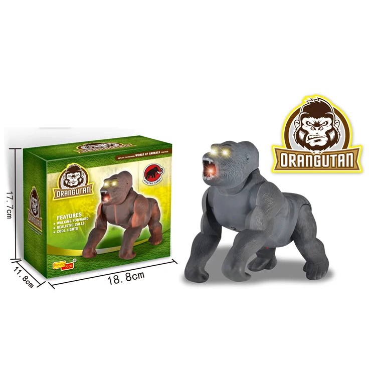 Walking gorilla hot sale toy