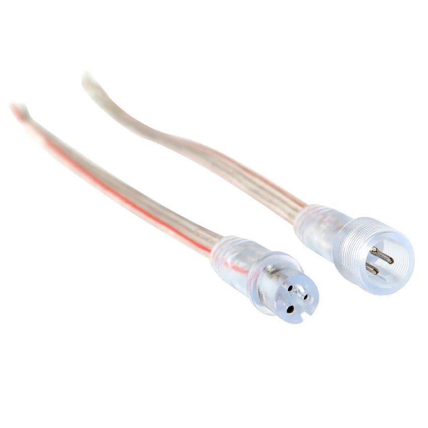 12v Low Voltage Ac Dc 2 Pin Electrical Wire Connector For Led Light