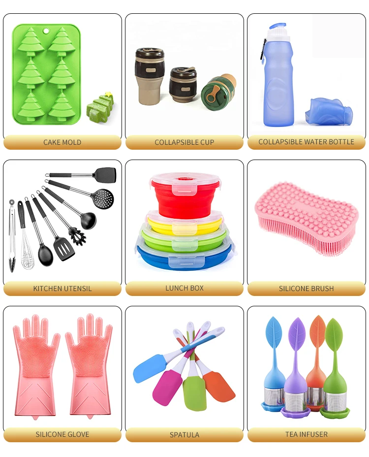 Wholesale products silicone grill accessories bbq brush silicone with FDA,LFGB,SGS certificate
