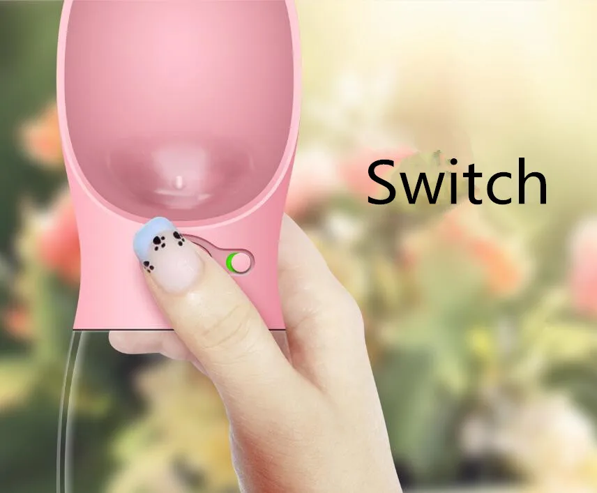 350 ML Dog Travel Water Bottle, Portable Dog Water Bottle, Dog Water Bottle For Outdoor