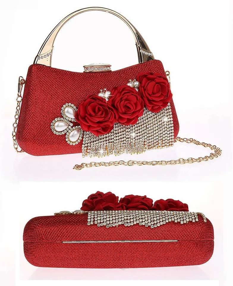 Evening Bags For Women 2018 New Women Clutch Bag Flower Ladies