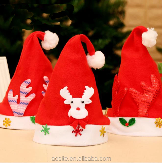Multi-styles Christmas Hat Santa Claus Hat For Adults And Children ...