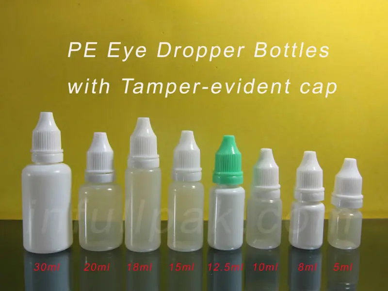 Sterile Eye Dropper/ Eyedrop Bottle 3ml,5ml,10ml,15ml,20ml,30ml,50ml