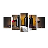5 Pieces Grape Still Life Wine Pictures Artwork for Kitchen Restaurant Home Wall Decor Cigar Canvas Print Drop Shipping