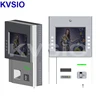 Factory hot sale wall mounted kiosk with led display keypad ir touch
