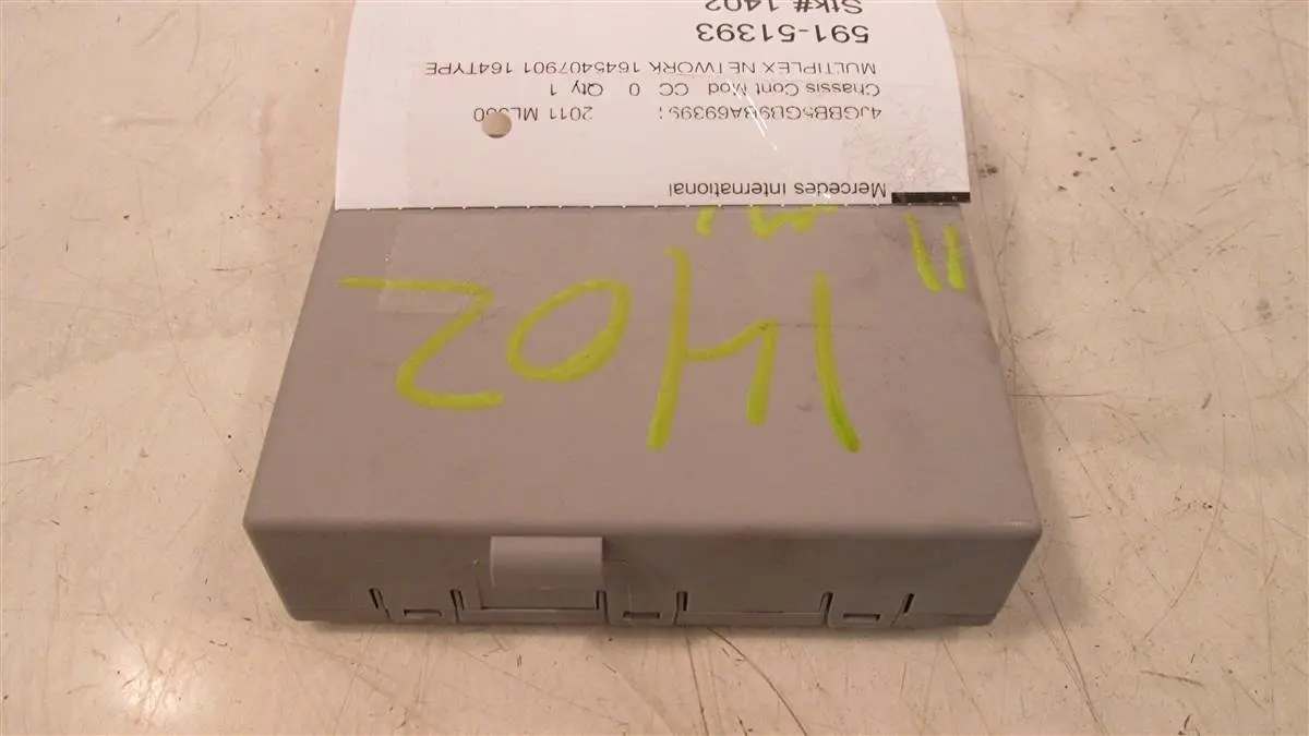 Get Quotations · Mercedes-Benz Ml350 - Multiplex Network - 1645407901 -  27254